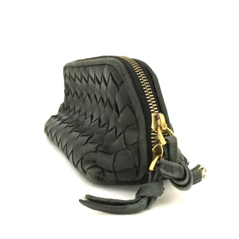 007115D Bottega Veneta Coin Case Intrecciato Lambskin - Picture 2 of 9